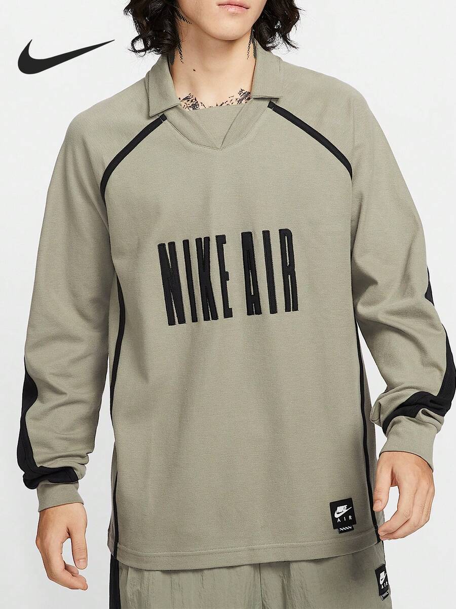 Nike/Authentic 2025 Autumn Men's Sports Football Long Sleeve Top HV1321-320 - HV1321-320 - View 1