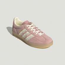 Adidas GAZELLE INDOOR Song Yuqi Style "T-Toe" Classic Sports Skate Shoes Training Shoes JS1413 - Pink - View 4