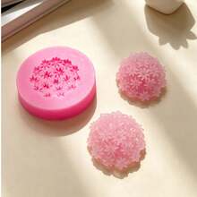 3pcs 3D Flower Shape Silicone Molds, DIY Decorative Accessories, Suitable For Handmade Arts And Crafts, Easy Release, Reusable, Non-Food Contact - Multicolor - View 2