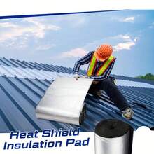 Car Heat Insulation & Sound Dampening Pads, Sound Absorber And Heat Insulation Pads, Suitable For Car Hood, Engine, Roof, Doors And Trunk - Aluminum Foil Surface - Multiple Styles - View 4
