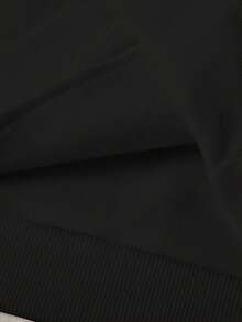 Women's Y2K Skull Print Drawstring Hoodie Pullover, With Drawstring Long Sleeve Kangaroo Pocket Design, Suitable For Autumn Fashion Streetwear - Black - View 7