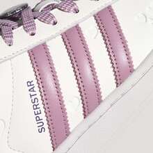 Adidas SUPERSTAR II Valentine's Day Edition Classic Shell Toe Sports Skate Shoes White KZ7157 - Watermelon Pink - View 11