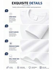 Women T-Shirts - 白色 - 查看 4