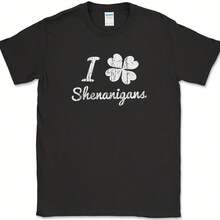 I Shenanigans T-Shirt Funny St Patricks Day Drinking Day Beer Tee - 款式 - 查看 1