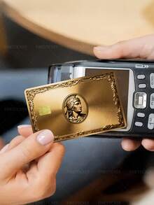 1pc Gold Ancient Roman Official Credit Card Sticker Privacy Protection Card Skin, Premium Holiday Gift PVC Material Anti-Fingerprint Anti-Scratch Wear-Resistant Card Sleeve, Suitable For Chip Cards, Bank Cards, Credit Cards, Transit Cards, Student Campus Cards Personalized DIY - Multicolor - View 7