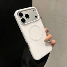 Fresh Candy Color Jelly 2-In-1 Magnetic Phone Case Compatible With Iphone 18 Pro Max 18 Pro, Matte Feel Anti-Drop Hard Shell Compatible With Iphone 16e 17e 17 Pro Max 15 14 13 11 16 Pro Max 12 - White - View 8