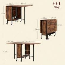 Dining Tables - Brown - View 1