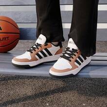 Adidas ENTRAP American Campus Style Youthful Retro Basketball Skate Shoes JQ3923 - Coffee Brown - View 9