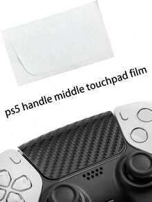 5pcs Compatible Pad Skin Sticker, Controller Touchpad Protector Film, White - View 5