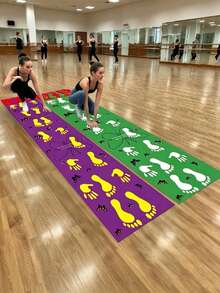 1pc Sensory Training Home Use Hand-Foot Coordination Exercise Game Mat, Outdoor Game Prop For Team Building And Party - Multicolor - View 3