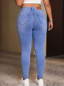 Women Jeans - Light Wash - View 4