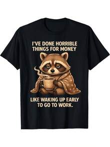 Camisetas de hombre - Negro - Ver 1