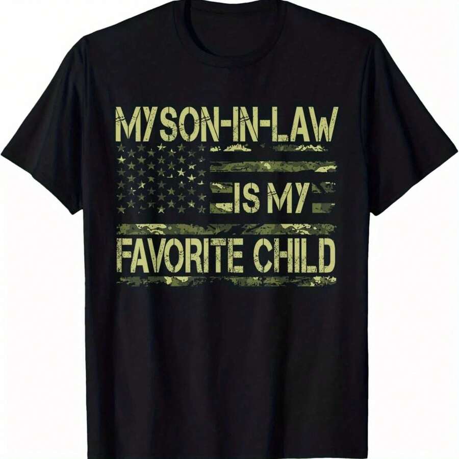 GOOD My Son In Law Is My Favorite Child An Flag 4th Of July T-Shirt - 款式 - 查看 1