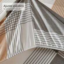 POLIGONO Sheet Sets With Pillowcases - Elegant Paintings - View 5