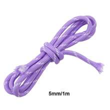1m Per Pack 5mm Colorful Polyester Cord Rope, DIY Hand Braided Bracelet Pendant String, Handmade Jewelry Making Craft Supplies - 5mm/1m Colorful Cord - View 6