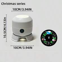 Kids Ocean Projector Night Light Rotatable Underwater Sea Pattern Projection Lamp Bedroom Decor Atmosphere Lamp Birthday Christmas Gift For Children - Multi-color light - View 13