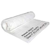 Simond Store Ceramic Fiber Insulation Blanket, 1" Thick x 24"x 12" 2600F #8 Fireproof Insulation for Kilns, Forge, Furnace - 1 x 12 x 24 1 ud. - Ver 9