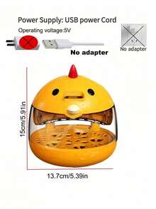 5 piezas Incubadora para el hogar con ovoscopio, apta para empollar huevos de pollo, pato, codorniz y ganso, con ventana transparente, control de humedad, control automático de temperatura, volteo manual de huevos, Mamá Pájaro - Albaricoque - Ver 4
