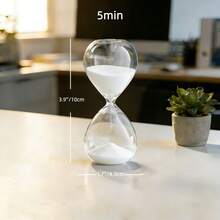 5/15/30min Optional, Timer, Creative Quicksand Ins Style, Desktop Countdown Ornament, Suitable For Desk, Kitchen, Office - Hourglass - View 9
