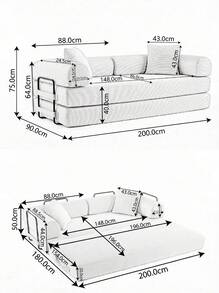 Sofas & Couches - Orange - View 4