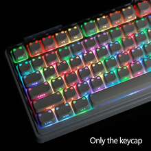 Cute Cat MAO Side-Print Backlit Keycap, PBT Material, 6.25U Spacebar DIY Keyboard Accessory, Compatible With MX Switch Mechanical Keyboards, Suitable For Gaming And Office, Keycap Only (Keyboard Not Included) - View 2
