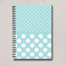1pc A5 Spiral Bound Notebook, Polka Dot Cover, High Quality Paper, Smooth Writing, Durable Cover, Suitable For Work And Office, Back To School Essential. School Notebook - Lined Notebook - View 8