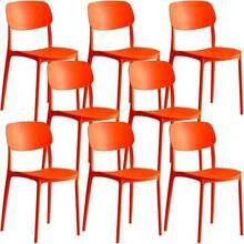 Outdoor Chairs - Orange - View 1