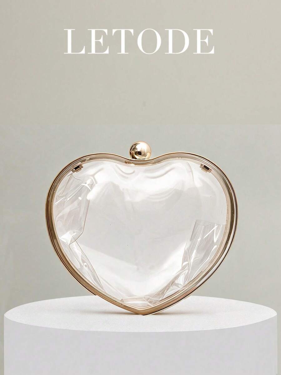 Mini Round Transparent Chain Handbag