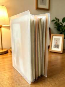 Large Capacity Idol Card/K-Pop Photo Card/Game Card/Scrapbook/Collectible Storage Album, Spacious Dust-Proof Anti-Wrinkle Anti-Loss Photo Album, CM Matte Photo Album - Multicolor - View 4