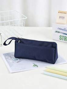 Personalized Customized Pencil Case, Multi-Functional Student/Office Desk Storage Bag, Large Capacity Pencil Case, Portable Zipper Pencil Case, Suitable For Office Supplies, Fashion Design Storage Bag - Multicolor - View 11