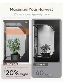 Growing Tents - Black - View 5