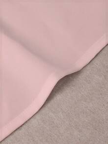Plus Size Women Business Shirts Professional Daily Short Sleeve Blouse - Pink - View 5