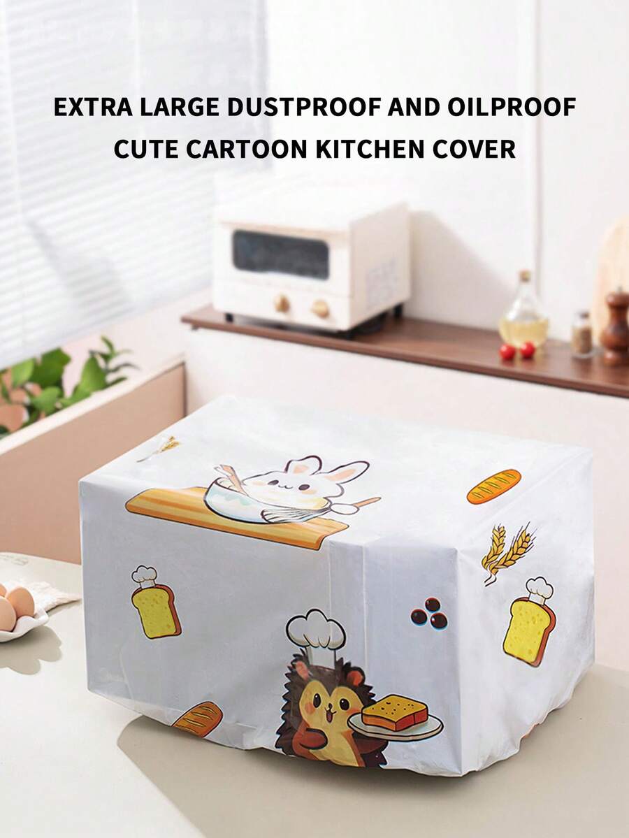 Penutup Debu Hedgehog Chef – Penutup Dapur Anti Debu dan Tahan Air Universal; Penutup Debu Elastis dengan Ukuran yang Dapat Disesuaikan; Cocok untuk Microwave, Oven, Pindahan, dan Penyimpanan – Cocok untuk Semua Musim - MultiWarna - View 1