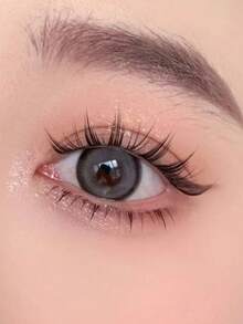 120pcs Bulu Mata Palsu Bawah Gaya Alami, Lengkungan C Korea 6mm, Cocok Untuk Pemula, Kapasitas Besar, Cocok Untuk Festival, Halloween Dan Natal - C - View 10