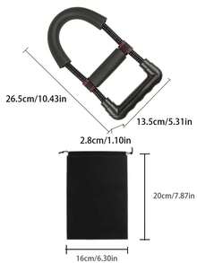 Adjustable Tension Wrist Strength Trainer With Thickened Foam Forearm Wrist Strengthener For Men Women Hand Gripper Convenient Hand Developer Arm Grip Workout Strength Trainer For Home Workout Gym Accessories Gym Workout Exercise Equipment - Multicolor - View 11
