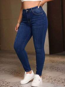Women Jeans - Sky Blue - View 3