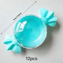 12pcs Pink & Blue Gift Boxes With Lids - Exquisite Small Gift Boxes For Weddings And Christmas Parties, Sweet Gifts For Loved Ones And Friends, Candy Gift Boxes, Unique Design With Ribbon Accents, Perfect For Christmas - A - View 4