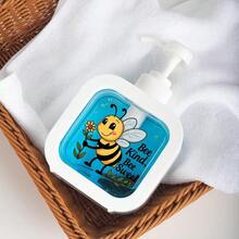 Bee-Themed Inspirational Quote Soap Dispenser, Refillable Empty Bottles: Suitable For Kitchen, Bathroom And More Scenarios - Hand Soap, Pump Bottle, Soap Dispenser Set, Cute Soap Dispenser, Liquid Soap Dispenser To Meet Various Needs, Travel Bottles - Multicolor - View 6