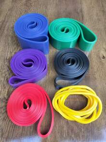 Heavy Duty Resistance Bands And Pull-Up Assist Bands - Suitable For Strength Training, Fitness Workout, Stretching, Home Exercise; Great Gift For Men On Halloween And Christmas. - Multicolor - View 11