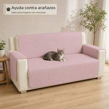 POLIGONO Sofa Slipcovers - Dusty Pink - View 4