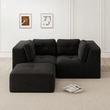Sofas & Couches - Black - View 2