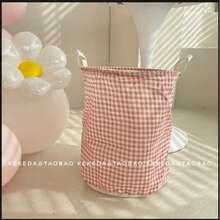 Foldable Waterproof Clothes Toys Storage Bag Laundry Basket Washing Basket Bathroom Organizer Bin Collapsible Container For Home Bedroom Dorm Organization Solutions - Multicolor - View 3