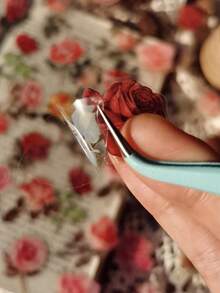 100張水彩花卉貼紙，花朵植物貼紙，PET材質，玫瑰花，文具貼紙，DIY剪貼簿素材 - 彩色 - 查看 5