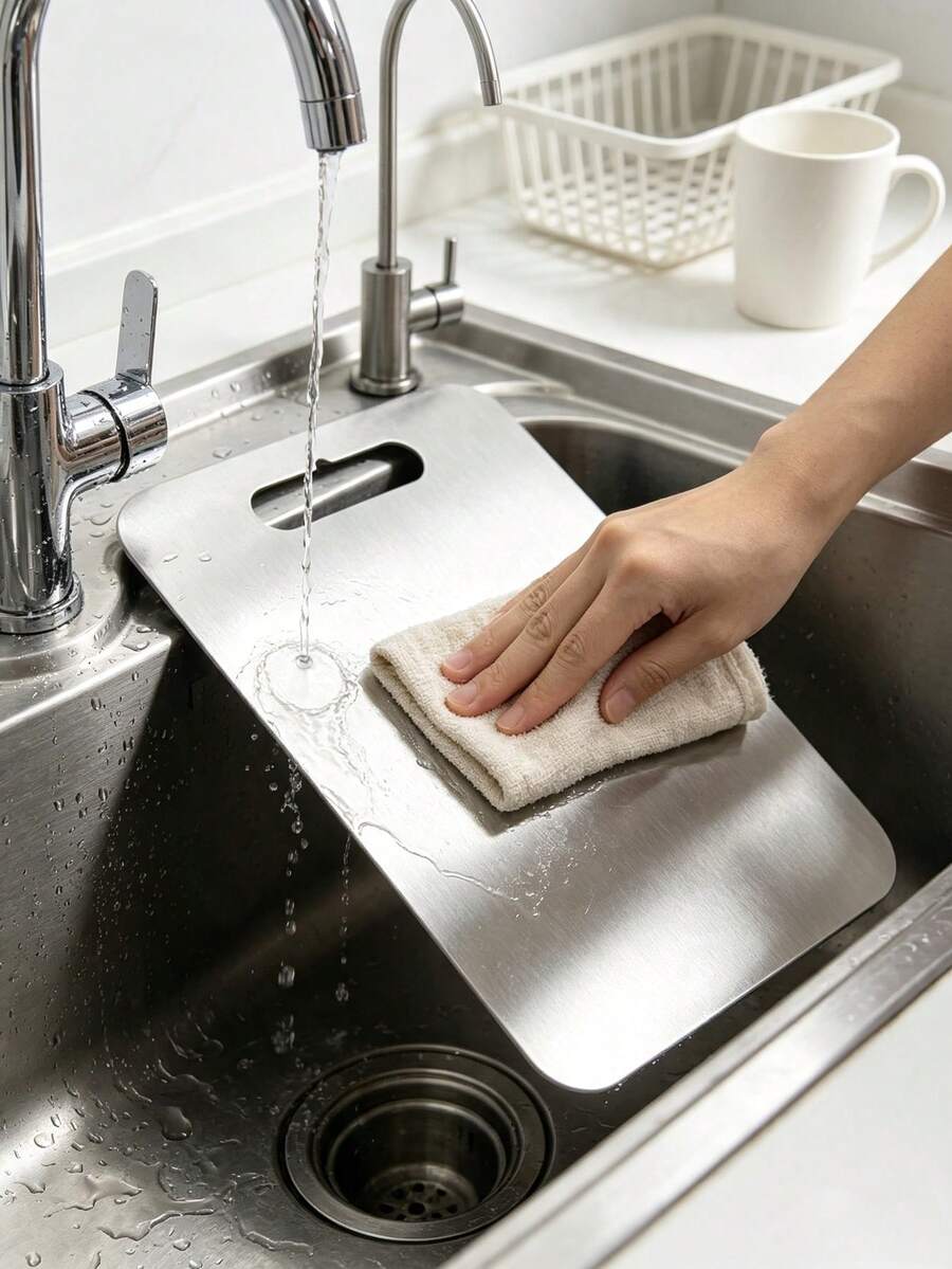 Talenan Titanium Murni Ukuran S/M/L untuk Penggunaan di Rumah dan Liburan, Antibakteri & Tahan Jamur, Pemisah Makanan Mentah/Matang Dua Sisi, Dengan Lubang Gantung untuk Penyimpanan, Bahan Berkualitas, Memisahkan Pemotongan Daging/Buah/Sayuran, Mudah Dibersihkan & Ramah Pisau, Peralatan Masak Dapur untuk Natal, Thanksgiving, dan Halloween - View 1