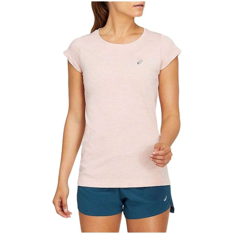 Asics Women Sports Tees & Tanks - Pink - View 1