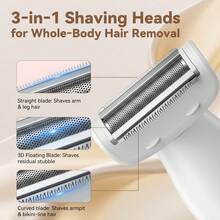 Hatteker 1pc 5-In-1 Women's Shaver Home Multifunctional Razor Epilator Leg Underarm Intimate Trimmer Set - View 9