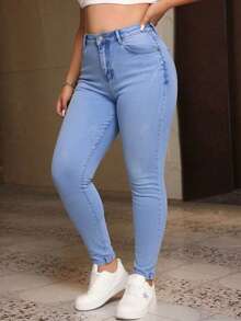 Women Jeans - Light Wash - View 3