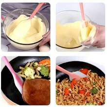 Silicone Baking And Cooking Tool Set (1-Piece Or 5-Piece); Non-Stick And Heat-Resistant-Ideal For Cooking, Baking, And Flipping. Dishwasher- And Suitable For Home Cooks And Baking Enthusiasts-Perfect For Daily Use And As A Gift. - Multicolor - View 3