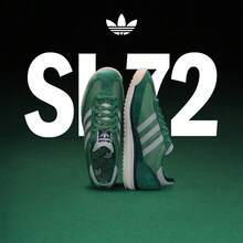 Adidas SL 72 RS Classic Retro Sports Shoes "T-Toe" Su Yiming Style IH8016 - Green - View 1
