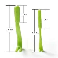 3PCS Pet Flea Removal Tool Set, Flea Comb, Tick Remover Hook - Multicolor - View 4